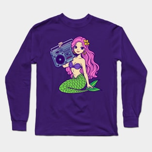 Mermaid Radio Long Sleeve T-Shirt